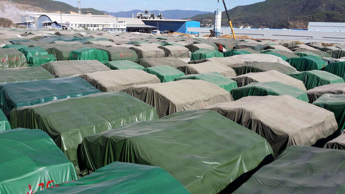 貨車(chē)篷布的簡(jiǎn)便